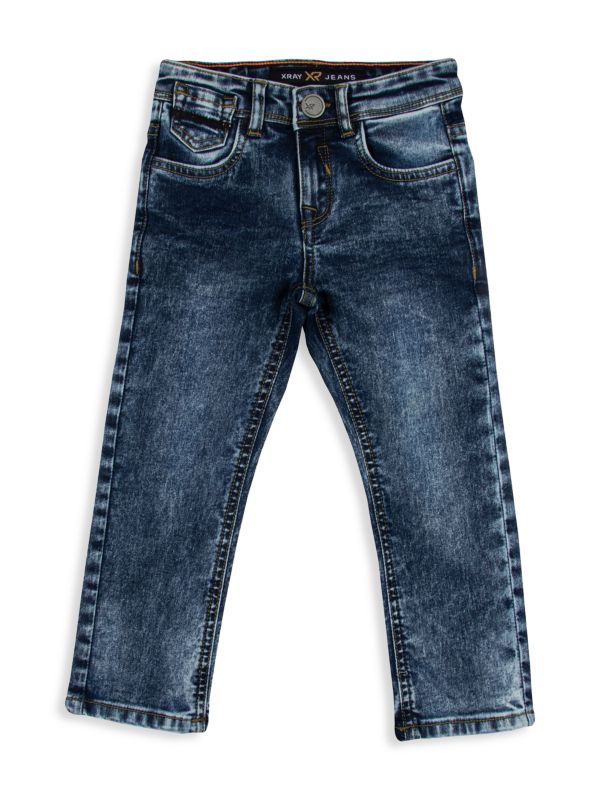 X Ray Little Boy's Faded Slim Jeans
